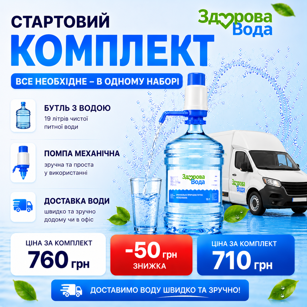 Стартовий комплект «Здорова Вода»